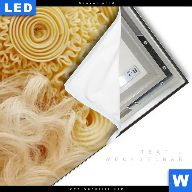 Canvalight® Leuchtbild | Pasta Queen | Panorama
