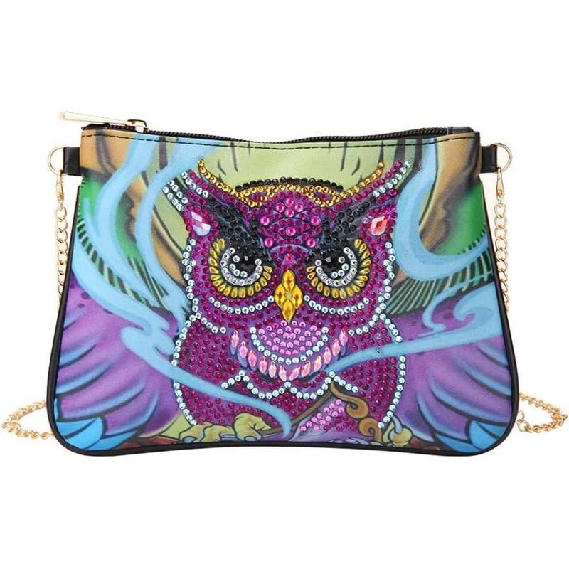 Diamond Painting Tasche Eule