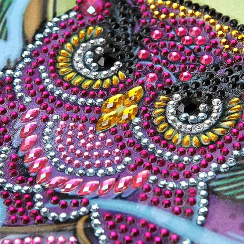 Diamond Painting Tasche Eule