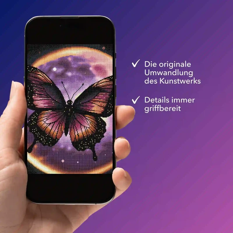Digitale Bildmappe - Purple Moon