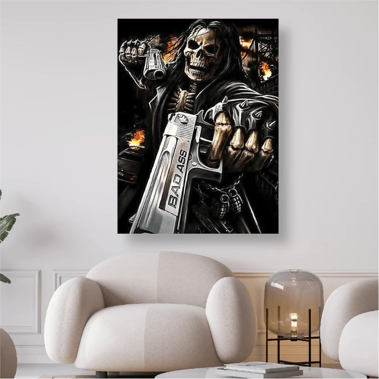 Ghost Bad Ass - 5D DIY Diamond Painting