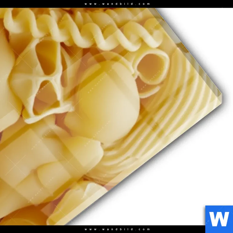 Acrylglasbild | Pasta Queen | Schmal