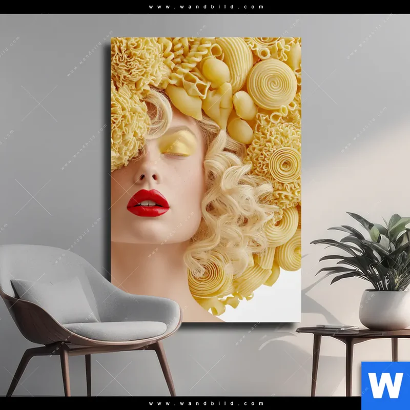 Leinwandbild | Pasta Queen | Hochformat