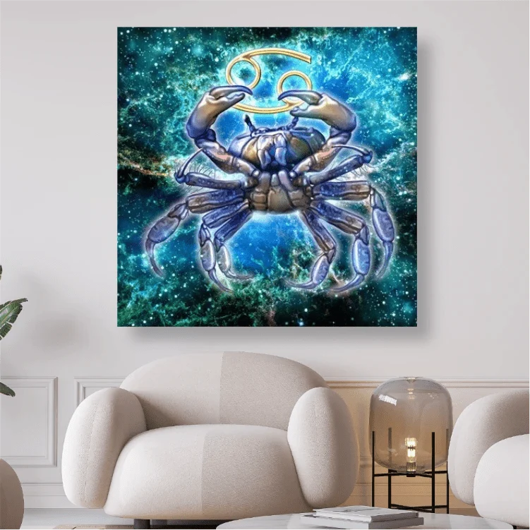 Krebs Sternzeichen - 5D DIY Diamond Painting