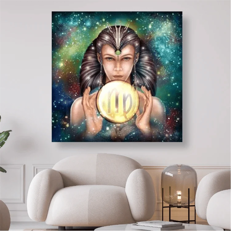 Jungfrau Sternzeichen - 5D DIY Diamond Painting