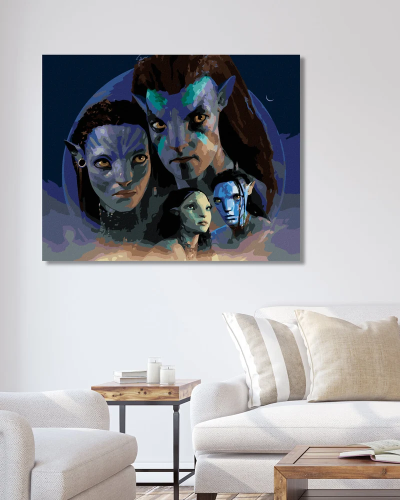 Diamond painting - PANDORANISCHE KOMPOSITION (Avatar)