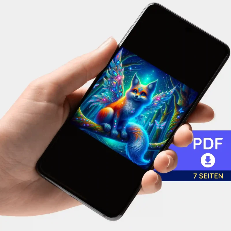 Digitale Bildmappe - Fairy Fox of Magic