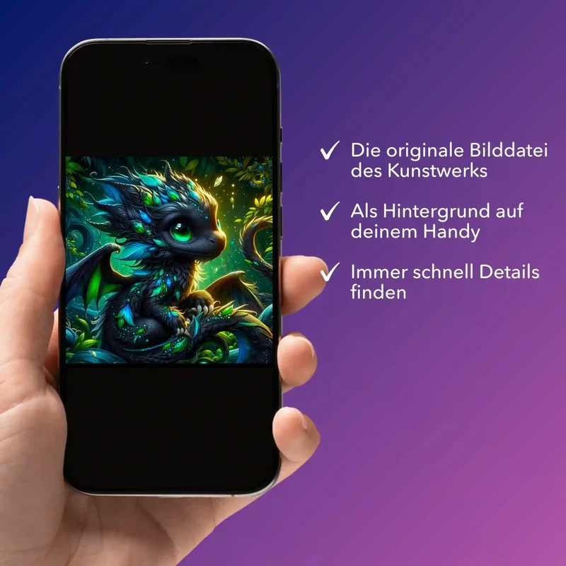 Digitale Bildmappe - Drago der kleine Drache