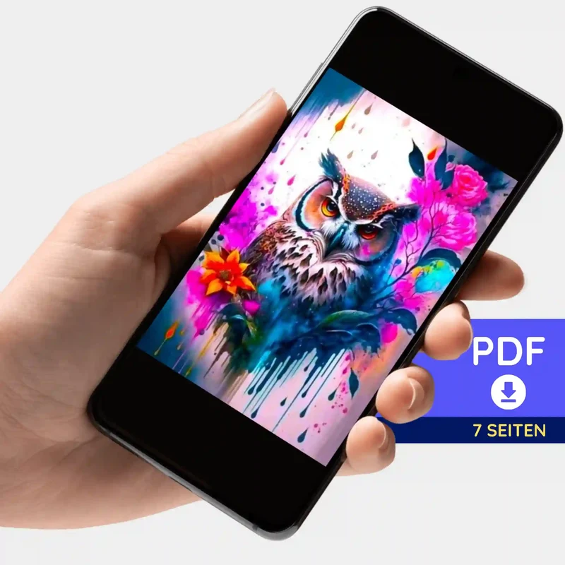 Digitale Bildmappe - Eulenkunst