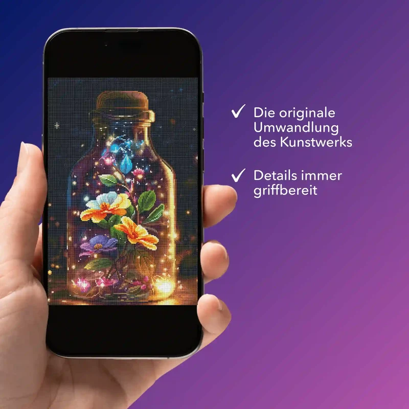 Digitale Bildmappe - Leuchtender Blütenzauber