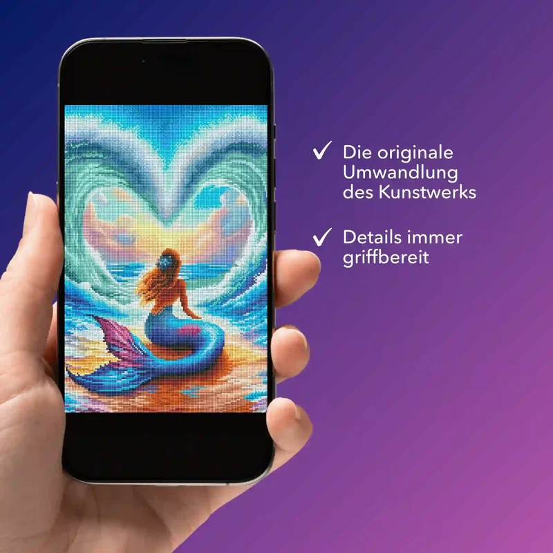 Digitale Bildmappe - Liebe der Meerjungfrau
