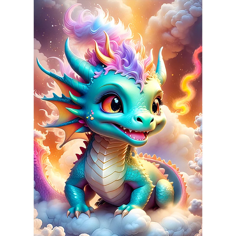 5D Diamond Painting – Lucky Dragon