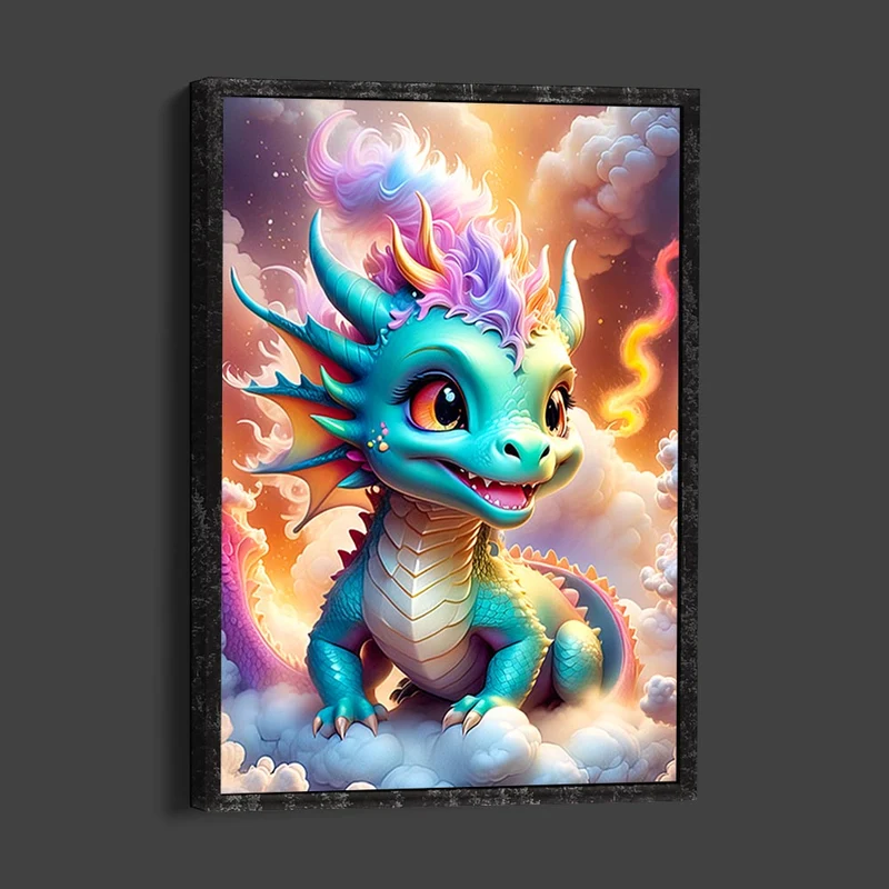 5D Diamond Painting – Lucky Dragon