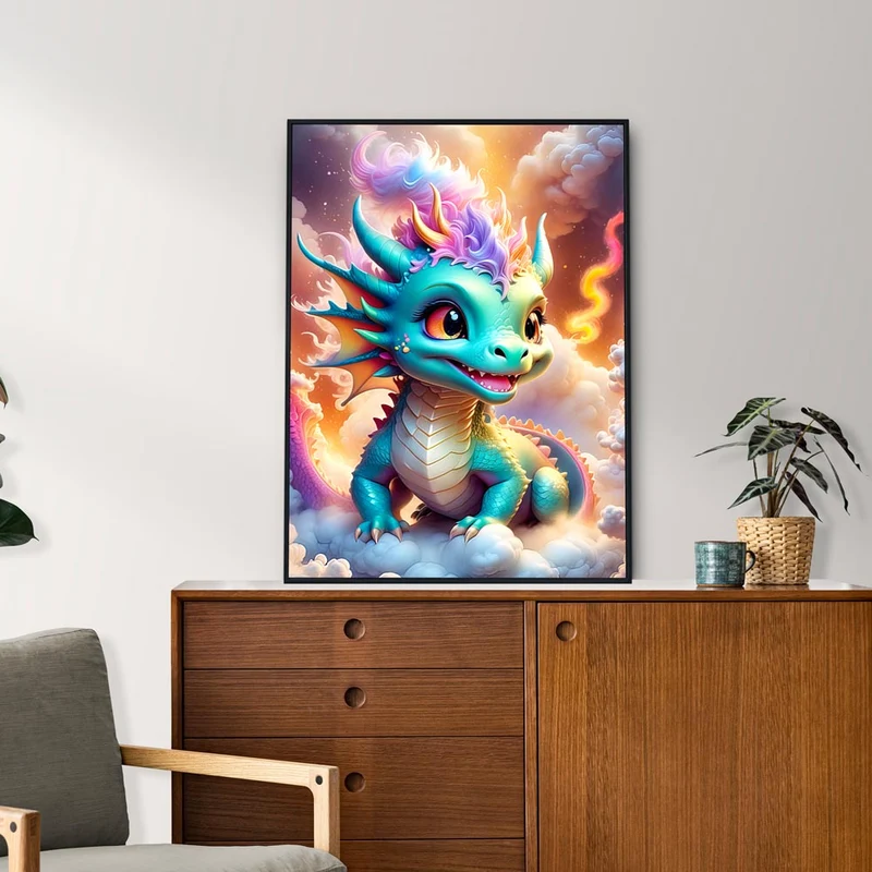 5D Diamond Painting – Lucky Dragon