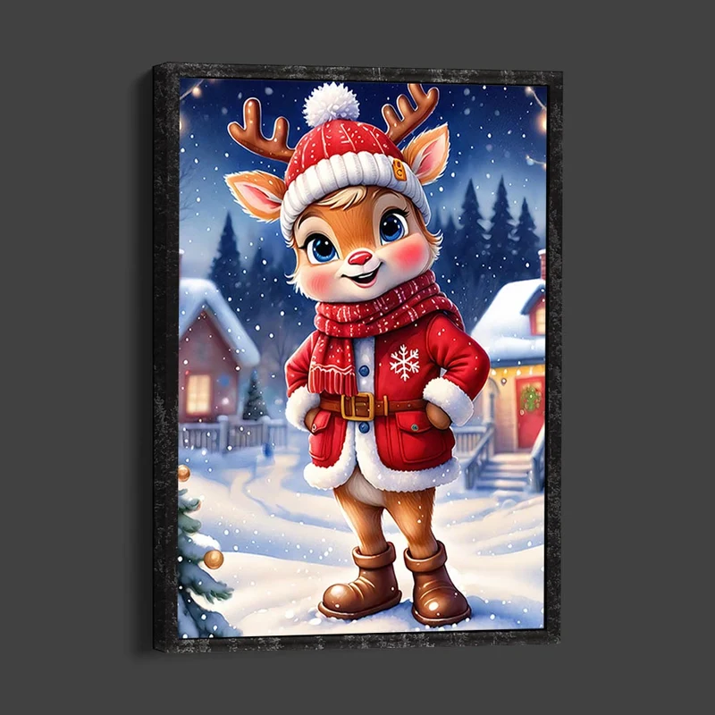 5D Diamond Painting – Rentier