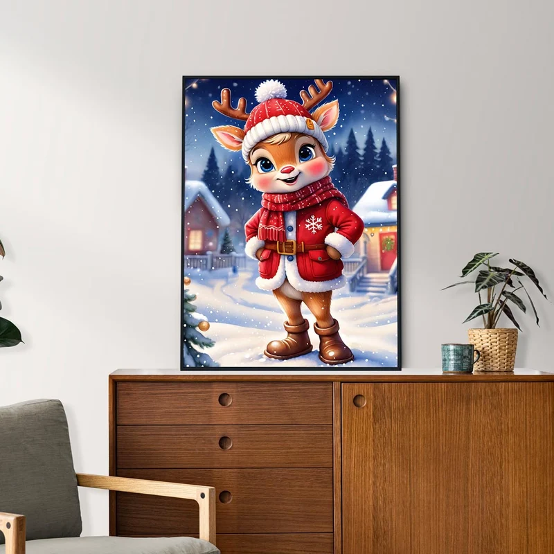 5D Diamond Painting – Rentier