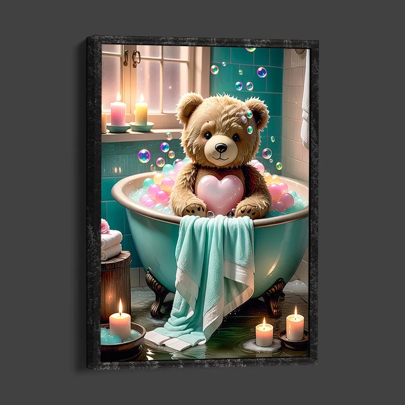 5D Diamond Painting – Bubble Bear