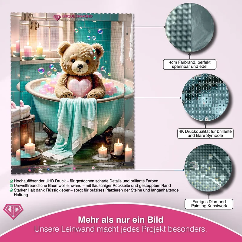 5D Diamond Painting – Bubble Bear