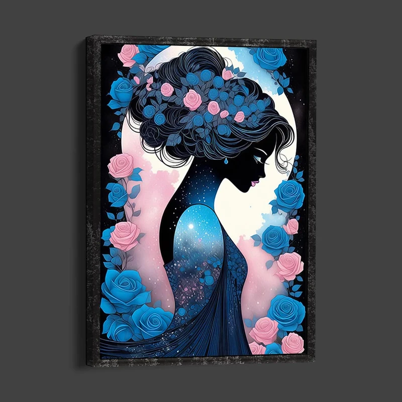 5D Diamond Painting – Rosengarten