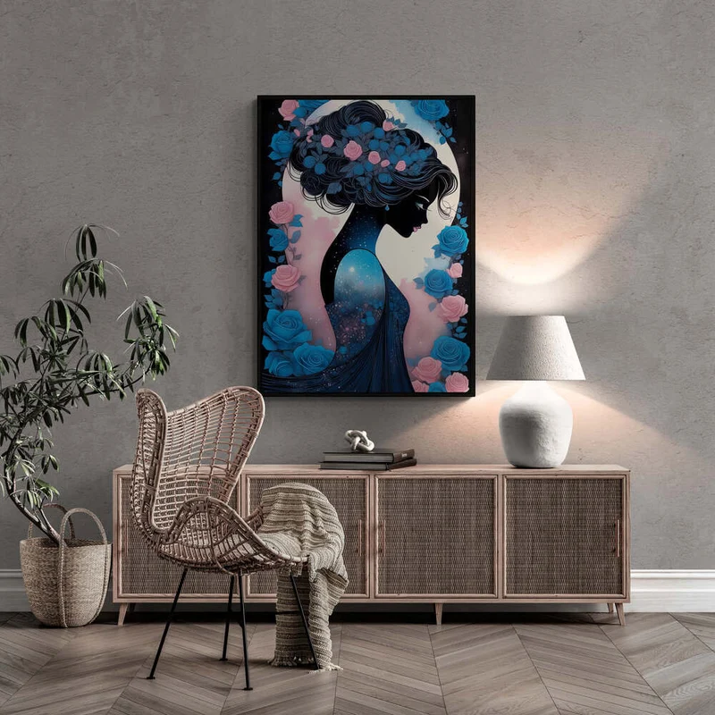 5D Diamond Painting – Rosengarten