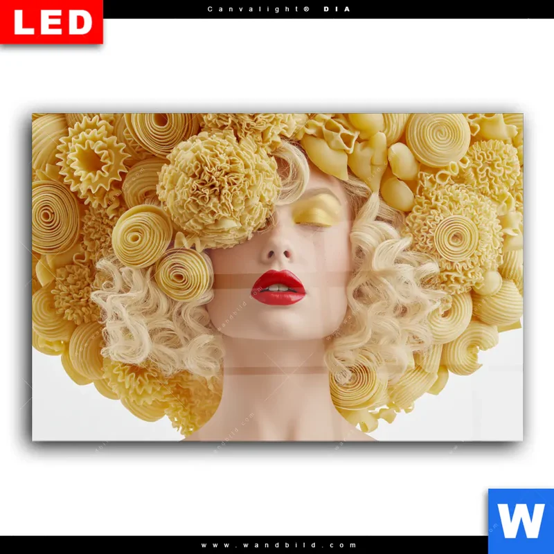 Wechselmotiv Acrylglas Canvalight® DIA | Pasta Queen | Querformat