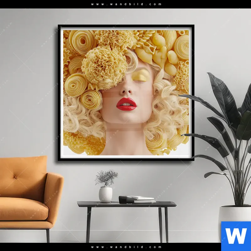Poster | Pasta Queen | Quadrat