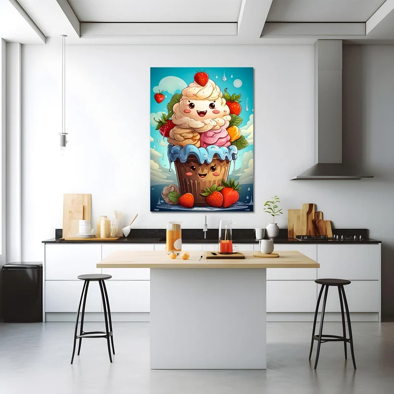 5D Diamond Painting – Happy Ice Cream