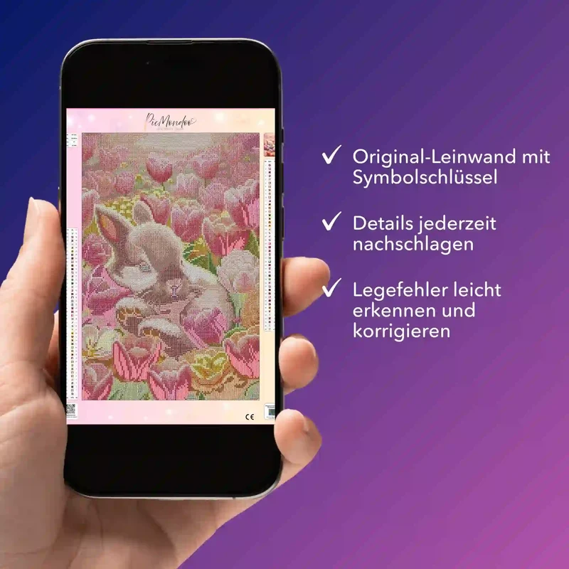 Digitale Bildmappe - Verträumtes Osterhäschen