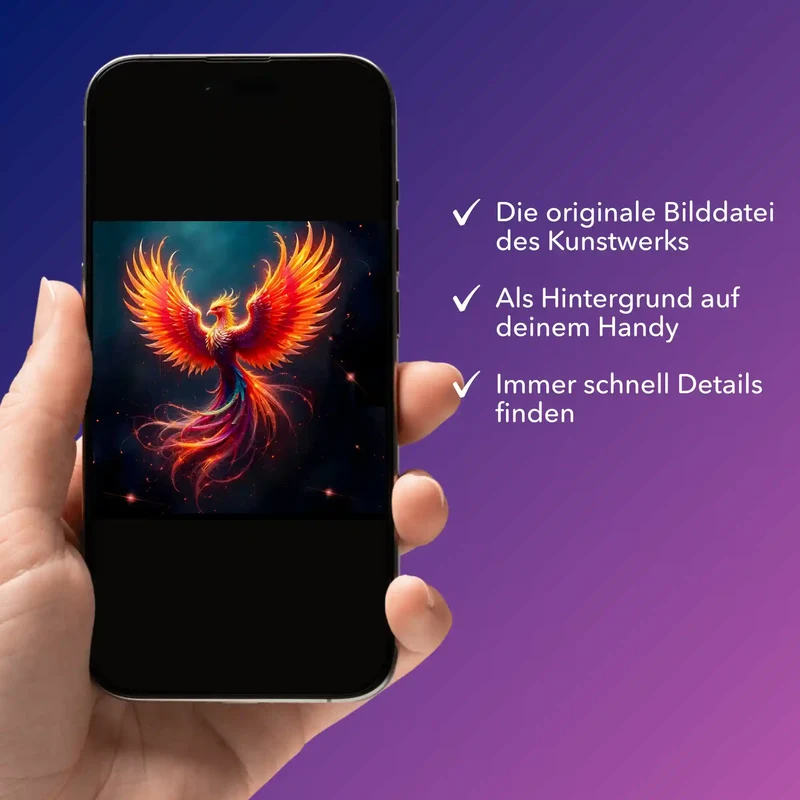 Digitale Bildmappe - Sparkle Phönix