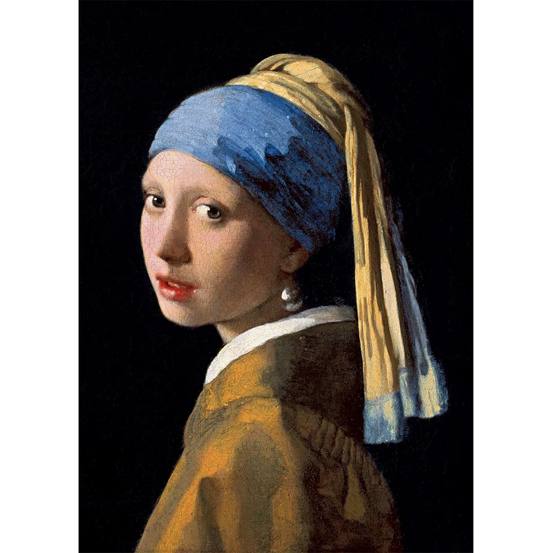 5D Diamond Painting – Jan Vermeer, Mädchen mit Perlenohrring