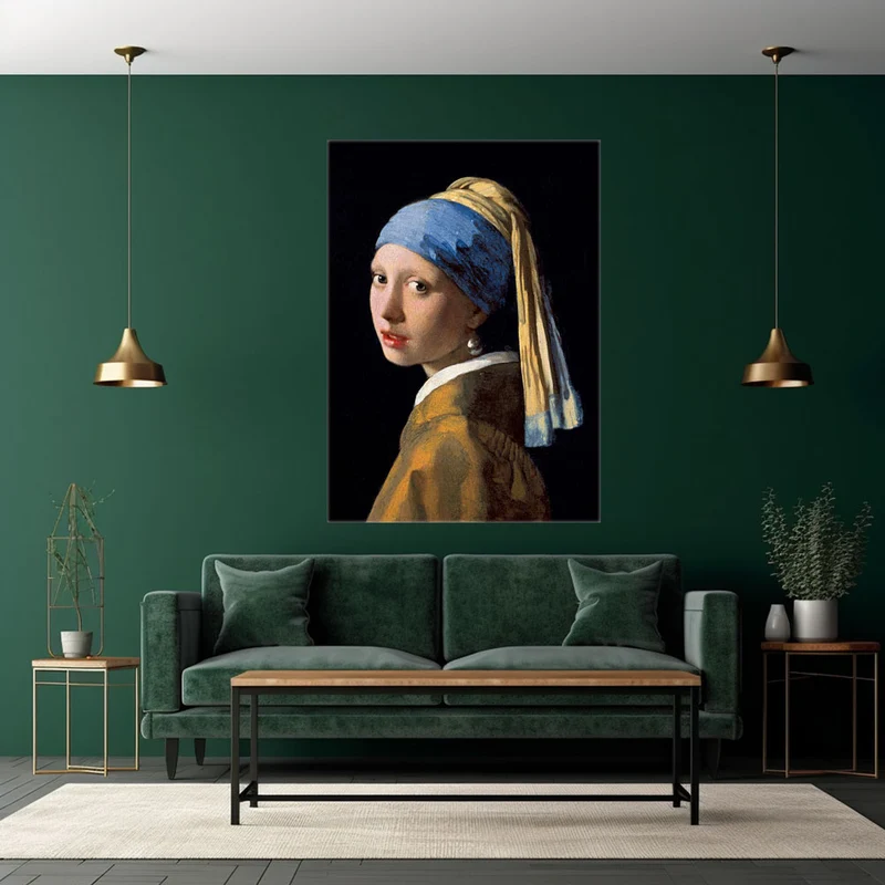 5D Diamond Painting – Jan Vermeer, Mädchen mit Perlenohrring