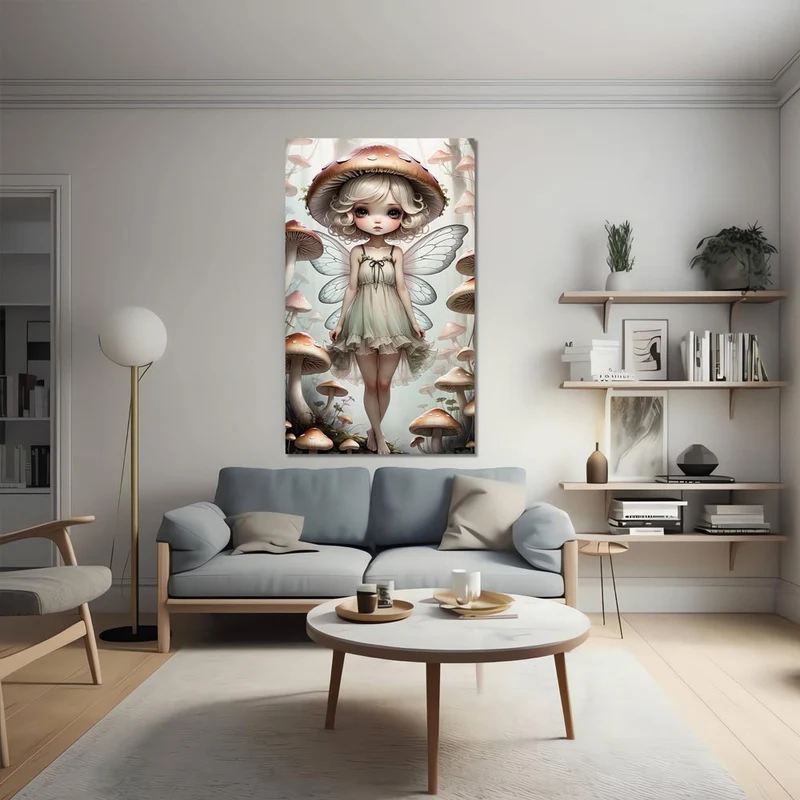 5D Diamond Painting – Steine Pilzfee