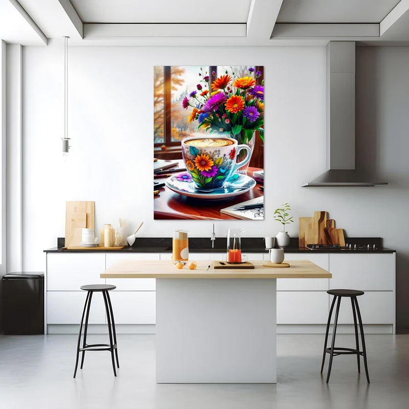 5D Diamond Painting – Good Morning Coffee