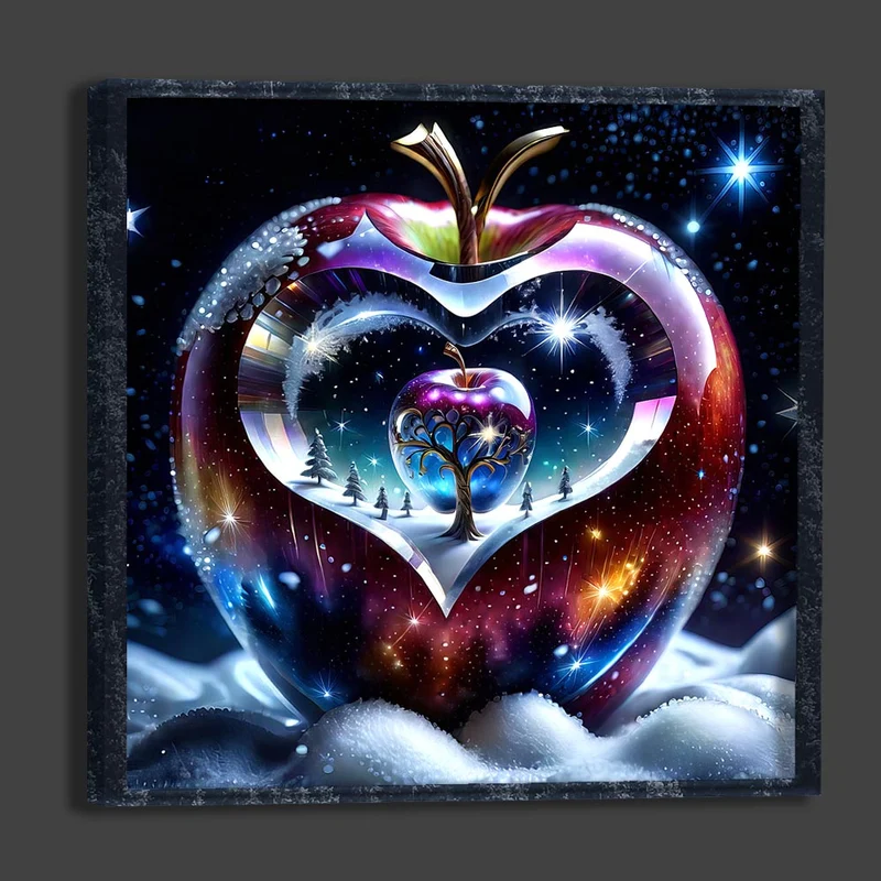 5D Diamond Painting – Magic Crystal Apple