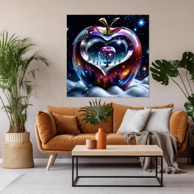 5D Diamond Painting – Magic Crystal Apple