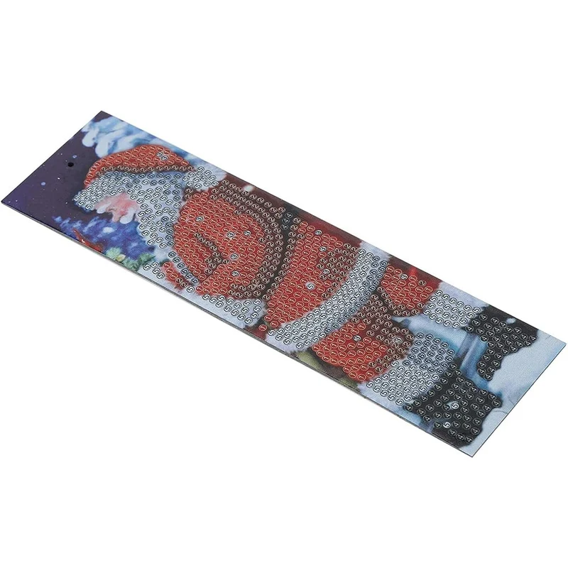 Diamond Painting Lesezeichen Weihnachtsmann