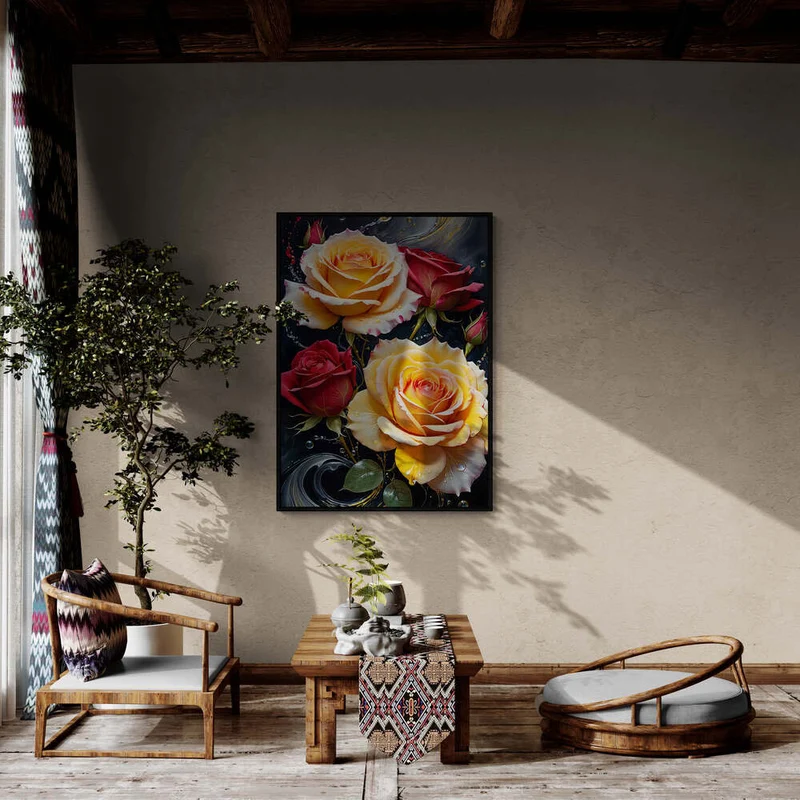5D Diamond Painting – Rosen