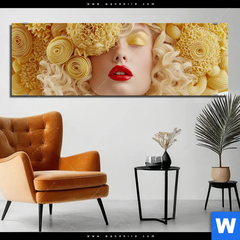 Alu-Dibond Bild | Pasta Queen | Panorama