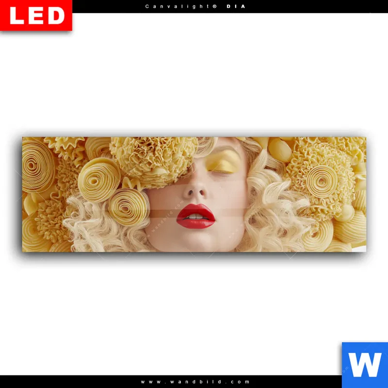 Wechselmotiv Acrylglas Canvalight® DIA | Pasta Queen | Panorama