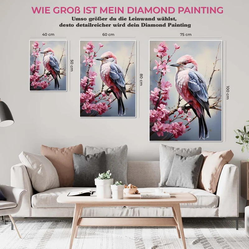 5D Diamond Painting – Vogel
