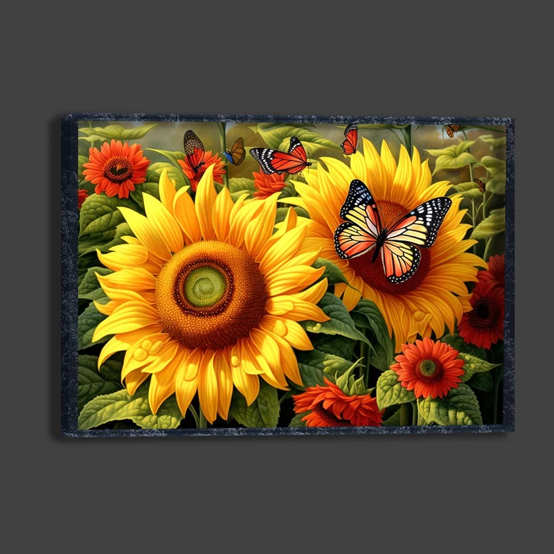 5D Diamond Painting – Sonnenblumen