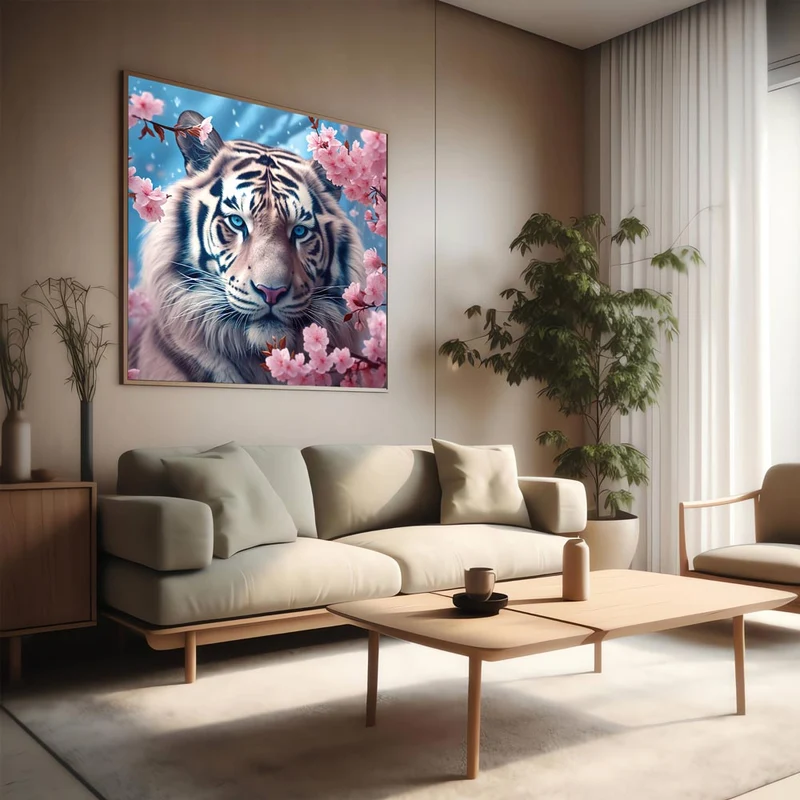5D Diamond Painting – Tiger