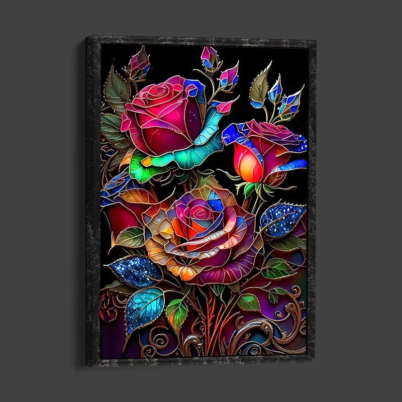 5D Diamond Painting – Beautiful Roses