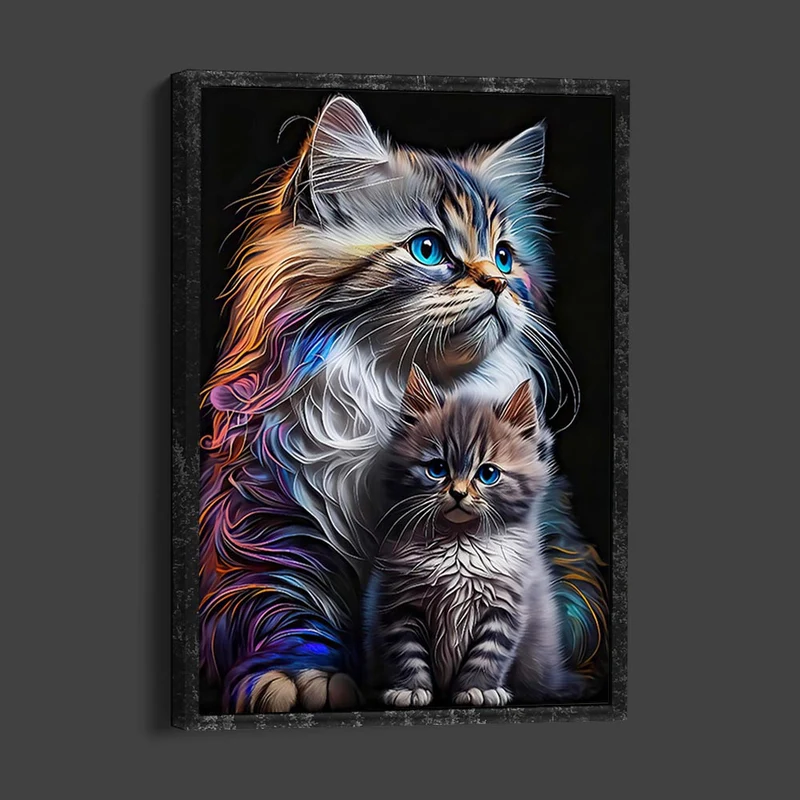 5D Diamond Painting – Cats