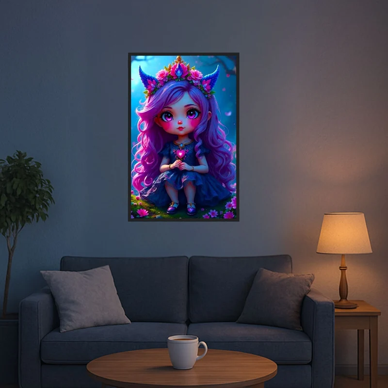 Diamond Painting - Little Violett