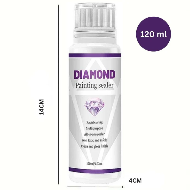 Diamond Painting Hochglanz Versiegelung