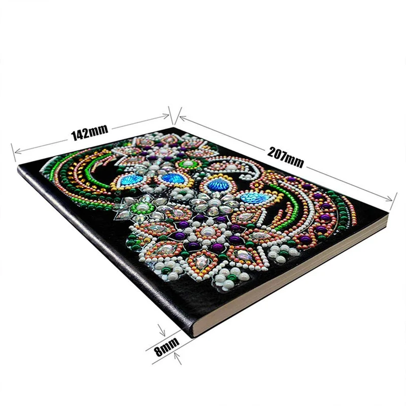 Diamond Painting Notizbuch Blumen