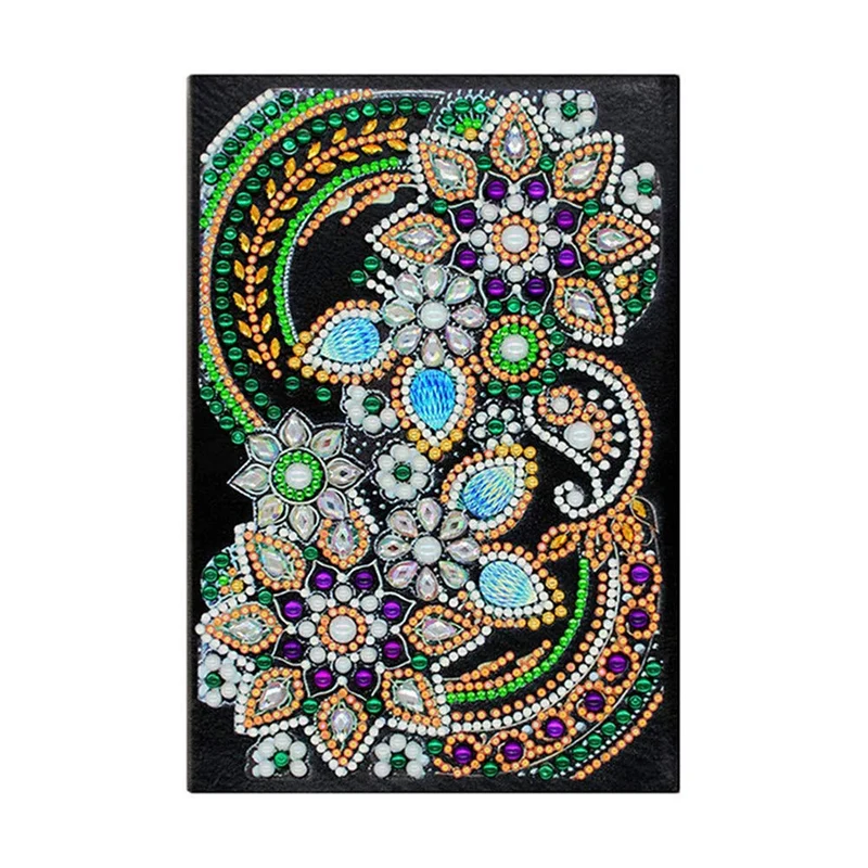 Diamond Painting Notizbuch Blumen