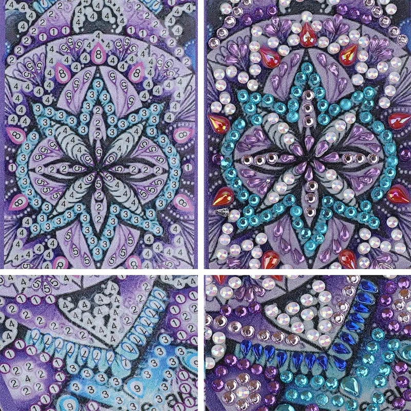 Diamond Painting Lesezeichen Mandala