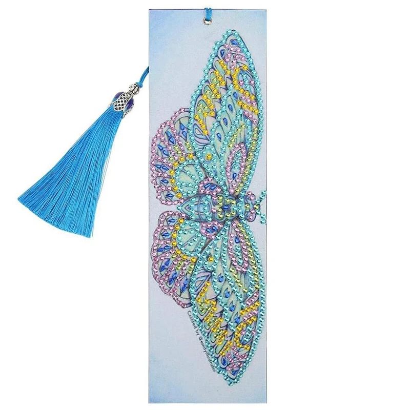 Diamond Painting Lesezeichen Schmetterling